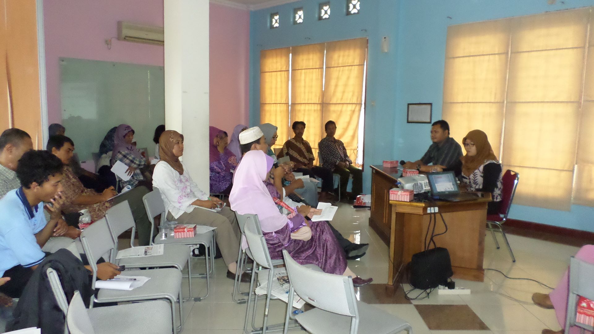 TBM Al-Bidayah di acara roadshow Perpusnas di Wonosobo